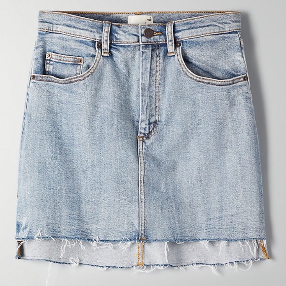 ARITZIA BNWOT Wilfred Free Denim Skirt - Picture 1 of 3